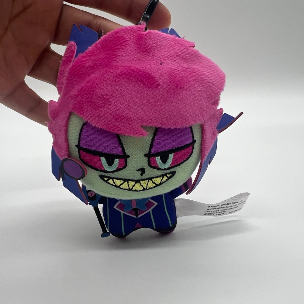 Hazbin Hotel Alastor Chibigurumi Plush Vol 3 Another Color Bandai Spirits Tag